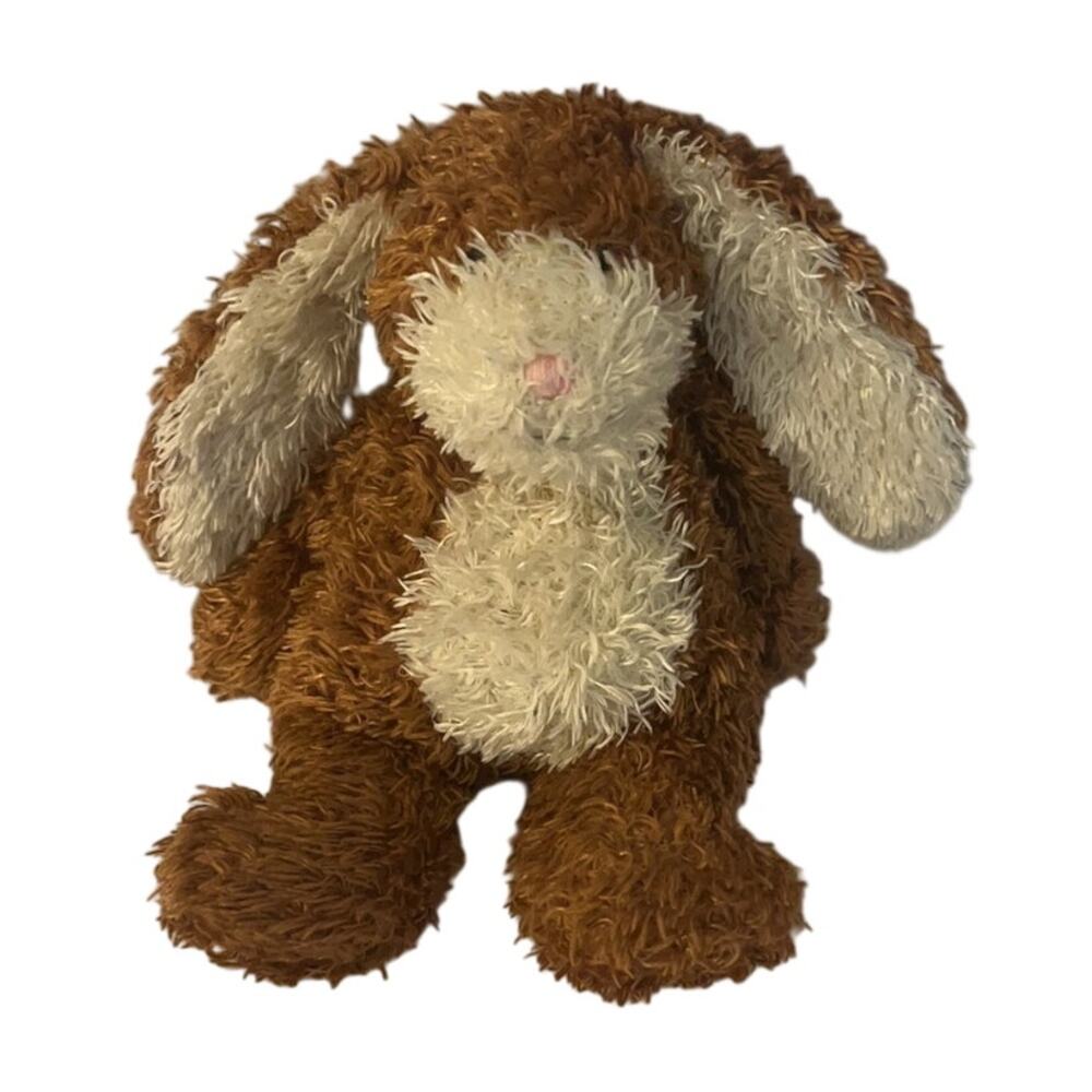 Jellycat Bramble Bunny Rabbit Soft Plush Toy - Brown - 7" Retired